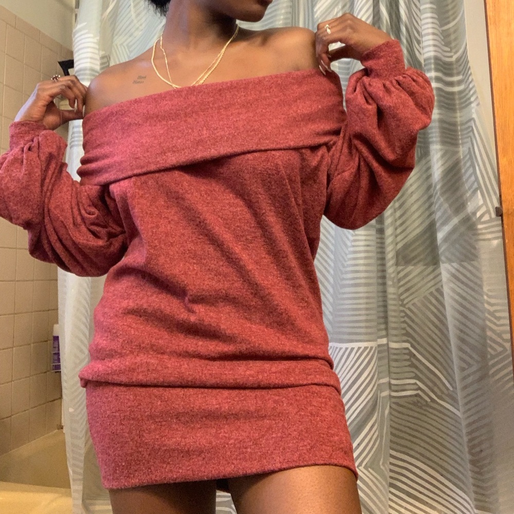 Sweater dress